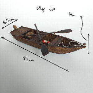 ماکت دکوری مدل قایق پارویی boat -3